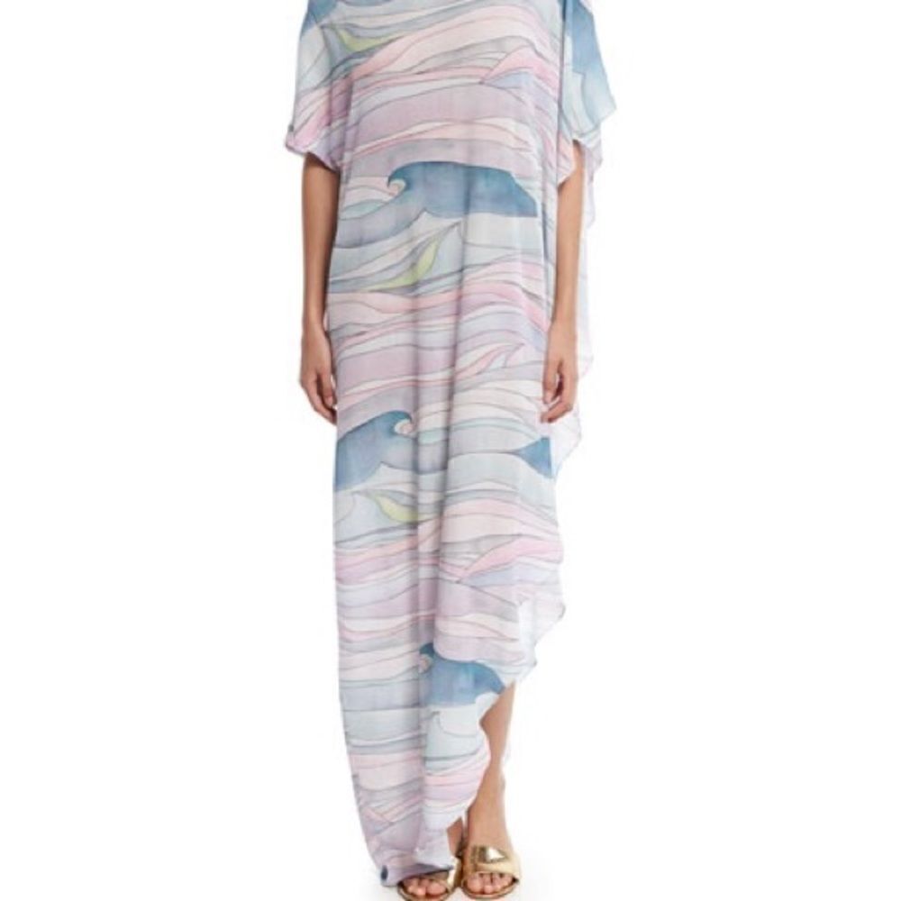 Mara Hoffman Wave Gauze swim suit cover-up, OS